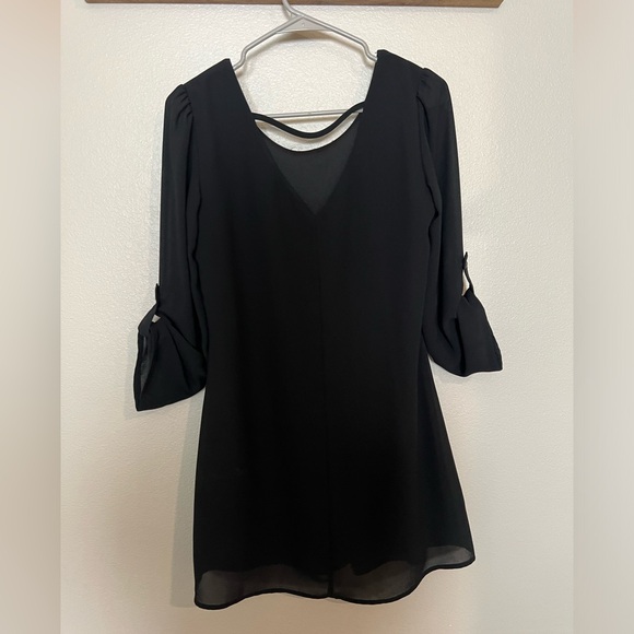 Black Sheath Cocktail Dress by Speechless Size Small - Picture 2 of 3